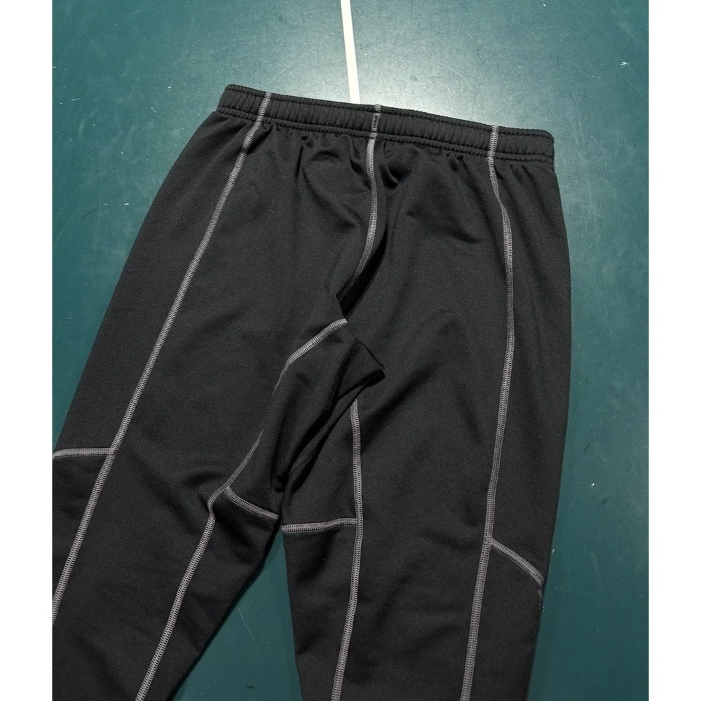 Under Armour Compression Leggings Men's Medium Black Cold Gear Base Layer EUC